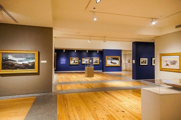 Best art galleries Portland Maine museums supplies classes